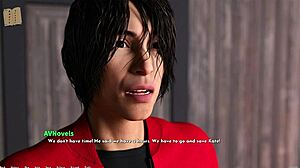 Free will 75: animated porn game with commented gameplay