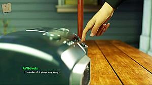 Free Will 17: A porn game with anime-style visuals and a visual novel format