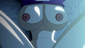 Fabiola is a hot nanny in this animated hentai short