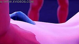 Damn! Check out Jane fully bare in 3D cartoon style!