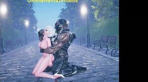 Beautiful anime girl dancing and getting fucked part 2