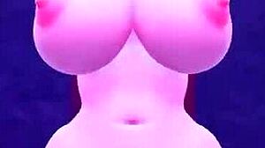 Damn! Check out Jane fully bare in 3D cartoon style!