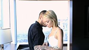 damn! fantasyhd's petite dakota skye gets her wet pussy drilled hard!