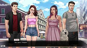 Intense Gameplay in Our Red String Part 44 Dildo Action