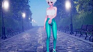 Can a Cute Anime Girl Dance Her Way to Getting Fucked? Watch Her Seductive Moves Turn Into Raw Action in This Clip.