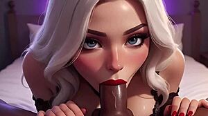 我痴迷继母新工作给BBC做MILF口交