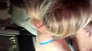 Carona Ends with Forest Fuck and Cum in Mouth - Aline Novack!