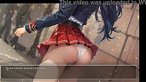 Blurring the Walls: Naughty Couple Confesses Fantasies with French Kissing in Hentai Game Ep 5