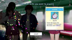 Decoy investigator Lina in JK outfit and blindfold