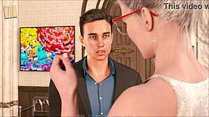 哇，三生法则53里那些大奶在3D游戏中让我震惊！