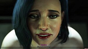 3D MILF cheats and gives big cock blowjob