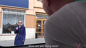 takevan secretary picked up for hard van fuck with mea melone