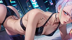 Lucy voiced Fap-Hero in animated hentai with JOI