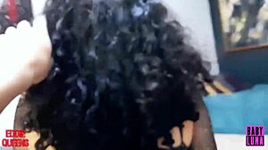Busty Latin Risks Public Balcony Sex with Sugar Daddy