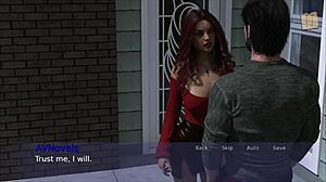 Big boobs bouncing in Pine Falls 43 adult animated game