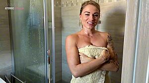 my neighbor caught me jerking off and sucked it instead