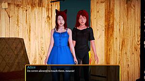 My New Family 444 Stars Redhead Milf with Big Tits in Erotic Game