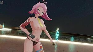 Aespa's sexy strip show in 3D