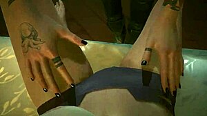 judy alvarez in joytoy scene 2 from cyberpunk 2077 feels so real