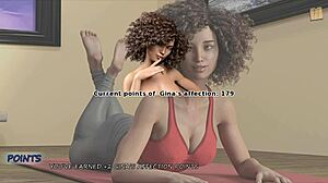 Big City Pleasures 57: Tight Shorts Fail When Brunette Gets Hard Cock