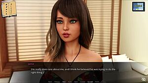Big-boobed anime girl Sunshine Love in erotic hentai video