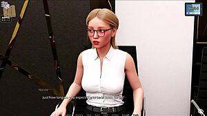 Commented gameplay of Sunshine love 217, a manga-based anime-style game with big-chested characters