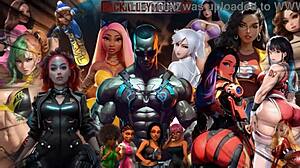 见过像这样的性感AI动漫老婆拥有巨大曲线吗？