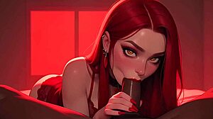 该死！邻居的MILF老婆在POV服装里吸大黑鸡巴