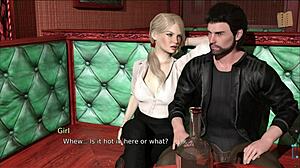 松瀑布59展示曲线3D动漫动作