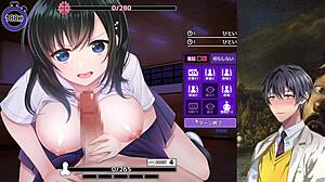 しかえしゲエム brings deadly no-ejaculation death game action in episode 14 of this wild anime challenge.