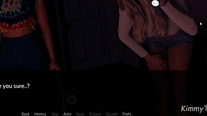 Eruption imminent with futa gameplay sex scene at Kimmytoons