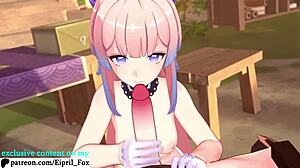 Beautiful Kokomi in hot anime porn with 4K quality – Genshin Impact Hentai