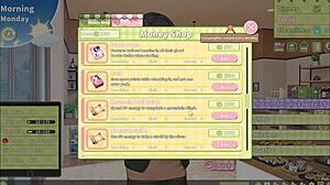 Pink panties aside for rough cowgirl hentai fuck