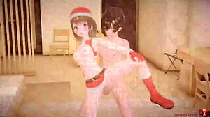 Japanese girl's Christmas outfit on Easter is a recipe for disaster