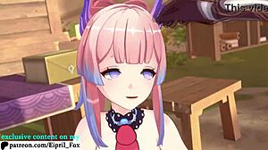 Beautiful Kokomi in hot anime porn with 4K quality – Genshin Impact Hentai