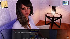 Commented gameplay of Sunshine Love 98 adult animated visual novel