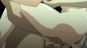 Cartoon kunoichi gets anal sex with a big cock