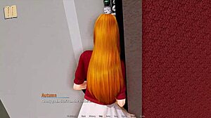 Visual novel and anime style game with a harem theme