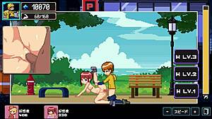 Craving Every Move in Hentai Game with Lucky Shipper!