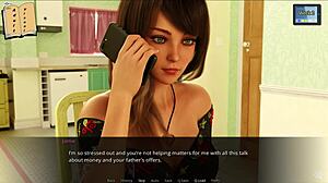 Commented gameplay of Sunshine love 85 adult anime-style video game