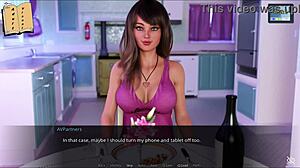 3D animated porn game with busty women and commented gameplay