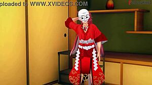 See through kimono at the High School DxD festival