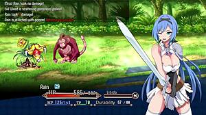 protagonist bathes and masturbates in nightmare knight part 5