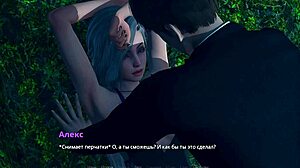 Croft Adventures Ep 18: Lara's Public Tit Show in Stockings