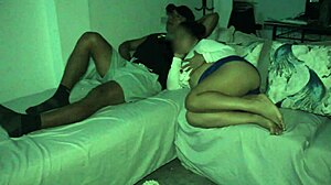 I secretly seduce my wife's sister on the couch