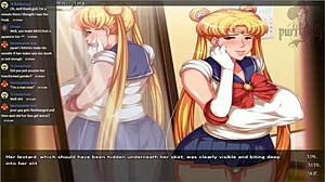 Hot toon porn with Sailor Moon characters