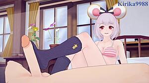 vikala and mirin get wild in granblue fantasy hentai action.