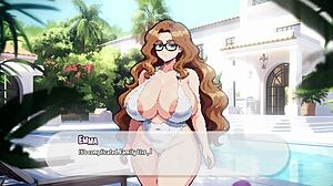 星之制造者故事第二部分 - 大奶哥特熟女在bdsm hentai行动