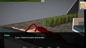 This is a homemade erotic video with 3D effects
