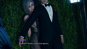Croft Adventures Ep 18: Lara's Public Tit Show in Stockings